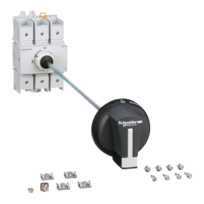 Schneider Electric Non-Fusible Disconnect Switch; 3-Pole; 30A; Rotary; Selector Switch; UL 98